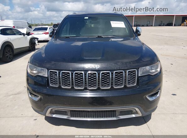 1C4RJEBG1HC793766 2017 JEEP GRAND CHEROKEE Black Widok zestawu wskaźników