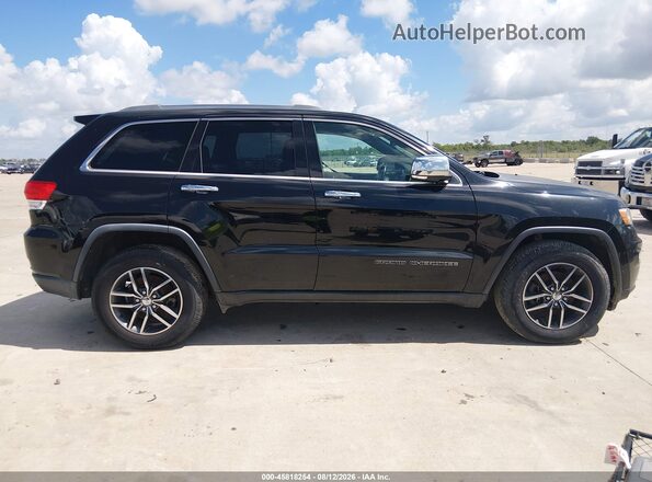 1C4RJEBG1HC793766 2017 JEEP GRAND CHEROKEE Black Widok wnętrza z tyłu