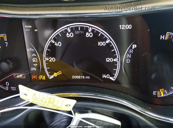 1C4RJEBG1HC793766 2017 JEEP GRAND CHEROKEE Black Widok tylnych siedzeń