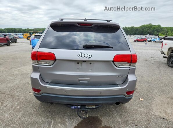 1C4RJEBG1HC902789 2017 JEEP GRAND Silver Вид ззаду