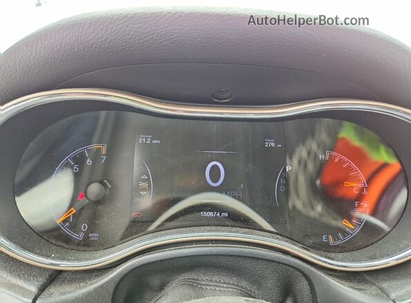 1C4RJEBG1HC902789 2017 JEEP GRAND Silver Вид щитка приладів