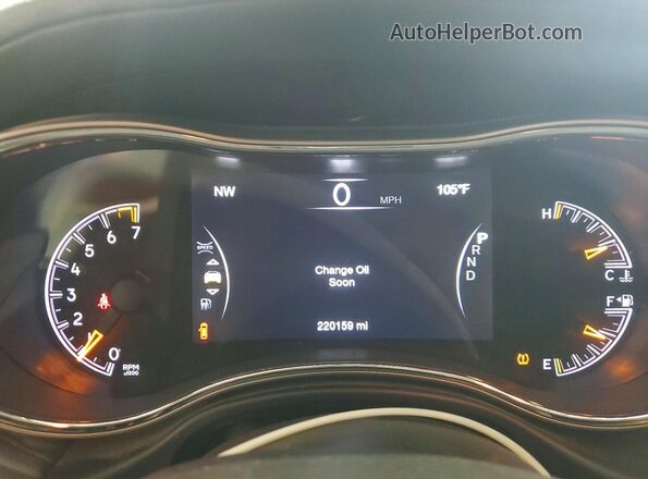 1C4RJEBG1JC275498 2018 JEEP GRAND Gray ხელსაწყოთა პანელის ხედი