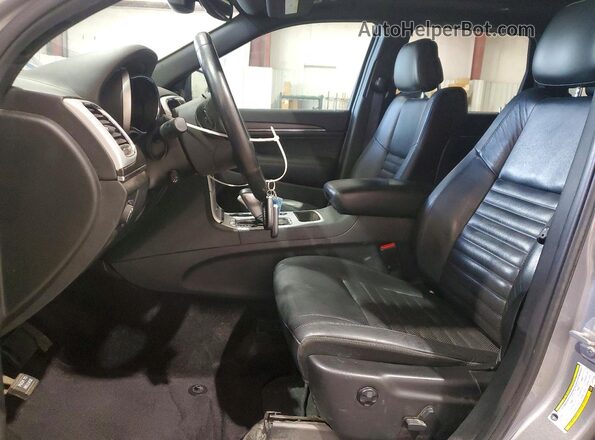 1C4RJEBG1JC275498 2018 JEEP GRAND Gray წინა სალონის ხედი