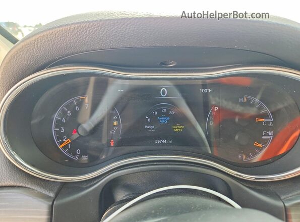 1C4RJEBG1MC624857 2021 JEEP GRAND White Widok zestawu wskaźników