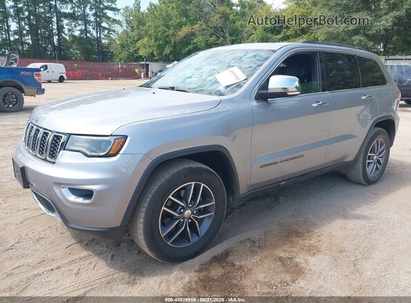 1C4RJEBG2HC736265 2017 JEEP GRAND CHEROKEE Gray წინა მარცხენა ხედი სამი მეოთხედიდან