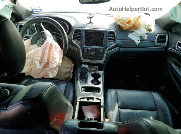 1C4RJEBG2JC339595 2018 JEEP GRAND White Вид панелі приладів