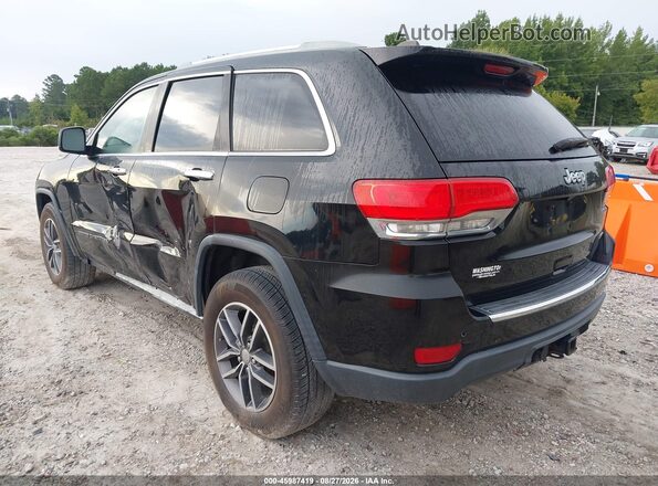 1C4RJEBG2JC392443 2018 JEEP GRAND CHEROKEE Black Հետևի ձախ