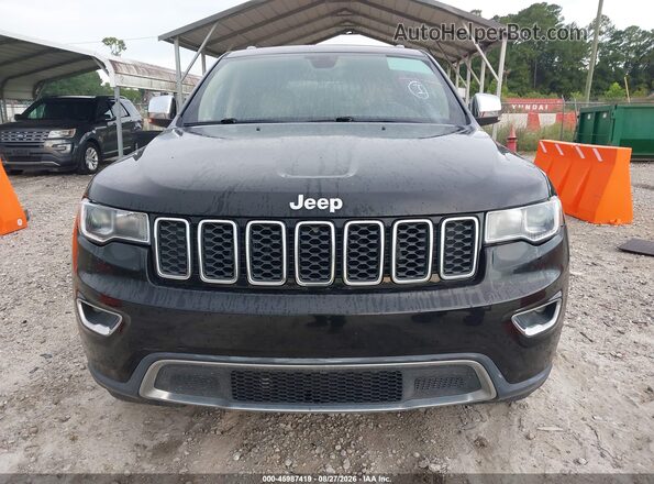 1C4RJEBG2JC392443 2018 JEEP GRAND CHEROKEE Black Սարքավորումների վահանակի տեսք