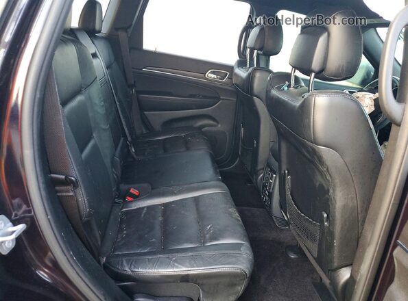 1C4RJEBG2JC485477 2018 JEEP GRAND Black Rear seats view