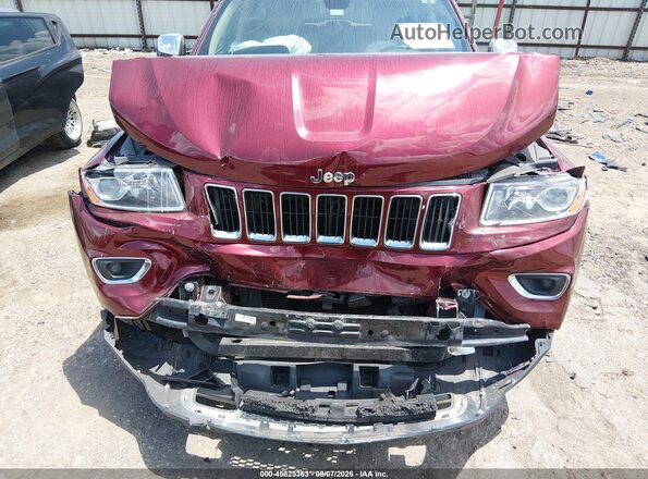 1C4RJEBG3GC320966 2016 JEEP GRAND CHEROKEE Красный Вид спереди