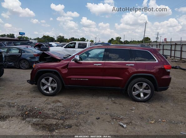 1C4RJEBG3GC320966 2016 JEEP GRAND CHEROKEE Красный Панорамный вид салона 360°