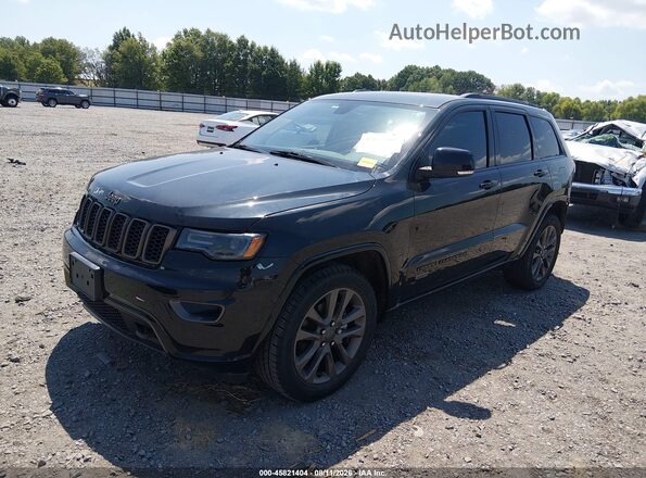 1C4RJEBG3GC369228 2016 JEEP GRAND CHEROKEE Черный Передняя левая четверть