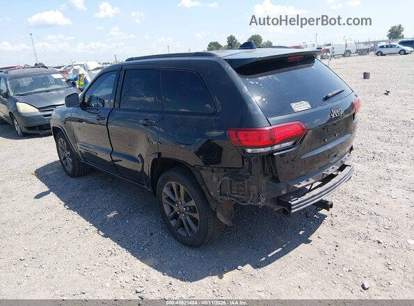 1C4RJEBG3GC369228 2016 JEEP GRAND CHEROKEE Черный Задняя левая четверть