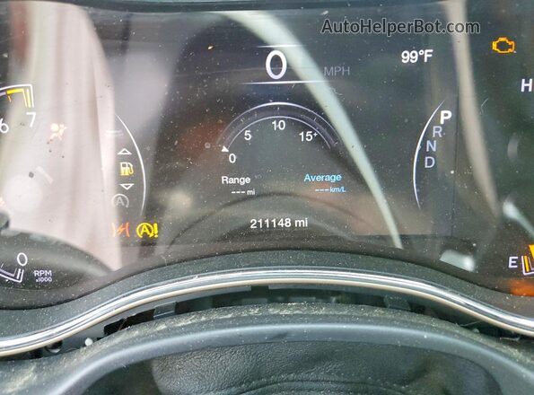 1C4RJEBG3HC868337 2017 JEEP GRAND Gray Սարքավորումների վահանակի տեսք