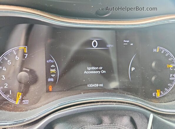 1C4RJEBG4HC702683 2017 JEEP GRAND Gray Սարքավորումների վահանակի տեսք