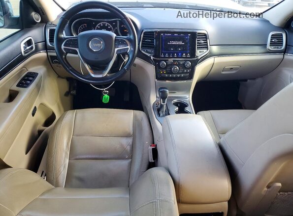 1C4RJEBG4LC337852 2020 JEEP GRAND Белый Вид панели приборов