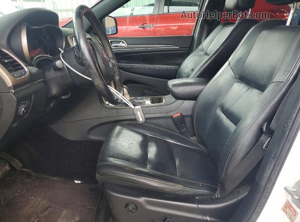 1C4RJEBG5GC328910 2016 JEEP GRAND Белый Вид салона спереди