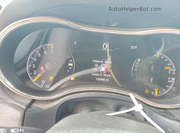 1C4RJEBG5GC328910 2016 JEEP GRAND Белый Вид щитка приборов