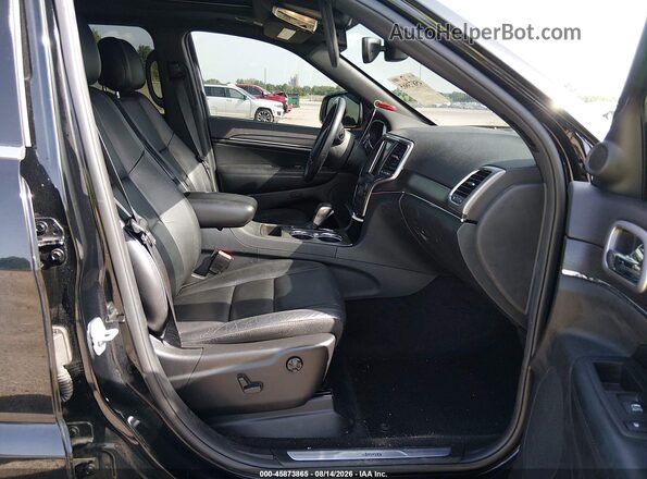 1C4RJEBG5JC269056 2018 JEEP GRAND CHEROKEE Black წინა სალონის ხედი