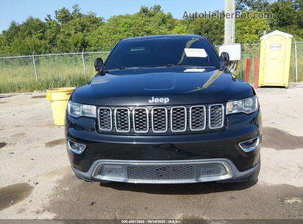 1C4RJEBG5JC269056 2018 JEEP GRAND CHEROKEE Black ხელსაწყოთა პანელის ხედი