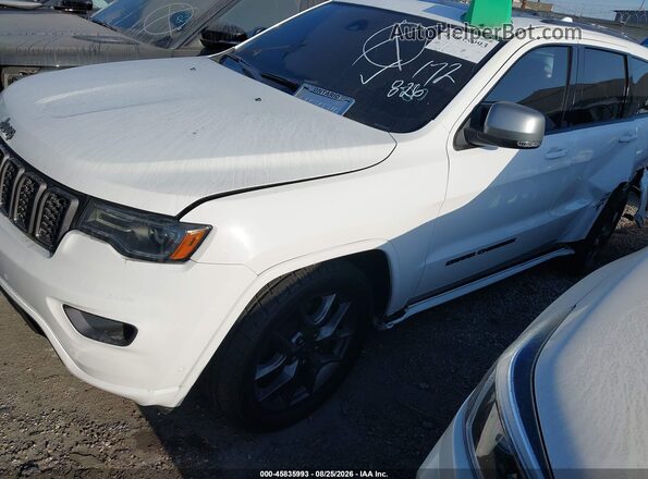 1C4RJEBG5MC783395 2021 JEEP GRAND CHEROKEE Белый Передняя левая четверть