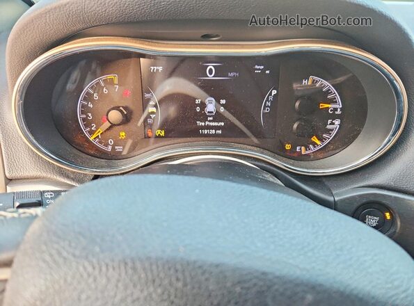 1C4RJEBG6HC674823 2017 JEEP GRAND Black ხელსაწყოთა პანელის ხედი