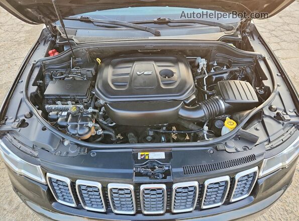 1C4RJEBG6HC674823 2017 JEEP GRAND Black ძრავის განყოფილების ხედი