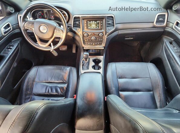 1C4RJEBG6HC674823 2017 JEEP GRAND Black წინა პანელის ხედი
