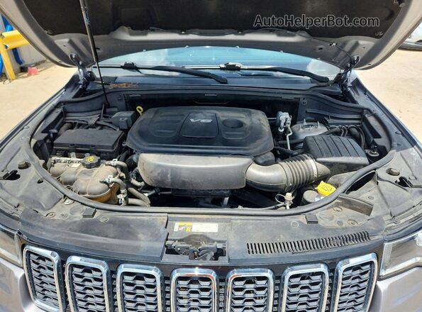 1C4RJEBG6HC731814 2017 JEEP GRAND Silver Vista del compartimento del motor
