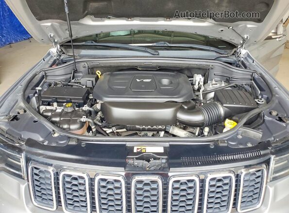 1C4RJEBG6JC131445 2018 JEEP GRAND Silver ძრავის განყოფილების ხედი