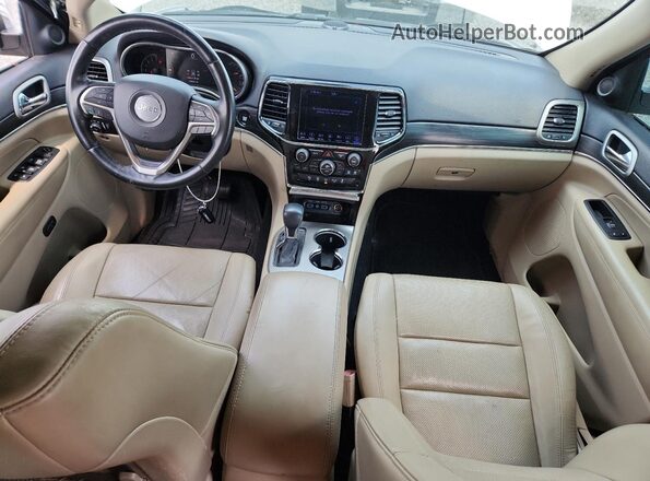 1C4RJEBG6KC630375 2019 JEEP GRAND Белый Вид панели приборов