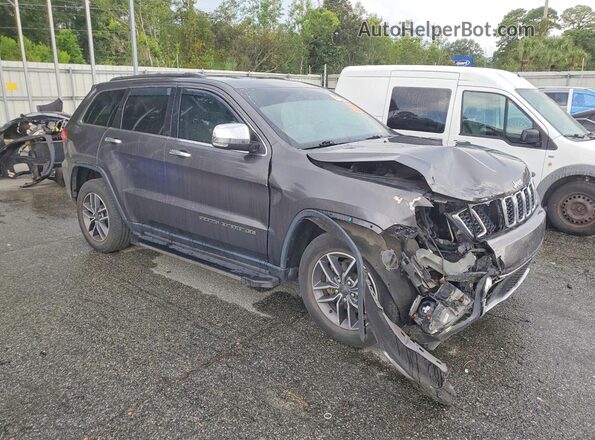 1C4RJEBG6KC630568 2019 JEEP GRAND Серый Передняя правая четверть