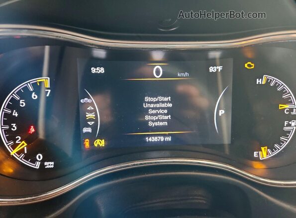 1C4RJEBG6KC630599 2019 JEEP GRAND Black Սարքավորումների վահանակի տեսք
