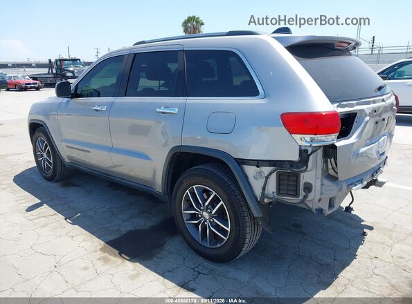 1C4RJEBG7HC636243 2017 JEEP GRAND CHEROKEE Silver Tył lewy