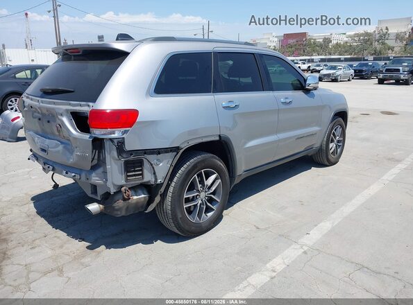 1C4RJEBG7HC636243 2017 JEEP GRAND CHEROKEE Silver Tył prawy