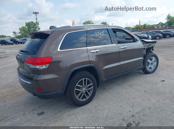 1C4RJEBG7JC193081 2018 JEEP GRAND CHEROKEE Коричневый Задняя правая четверть