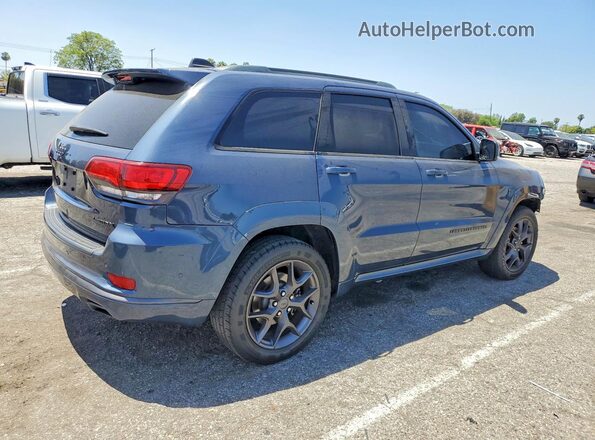 1C4RJEBG7LC181886 2020 JEEP GRAND Blue Trasero derecho