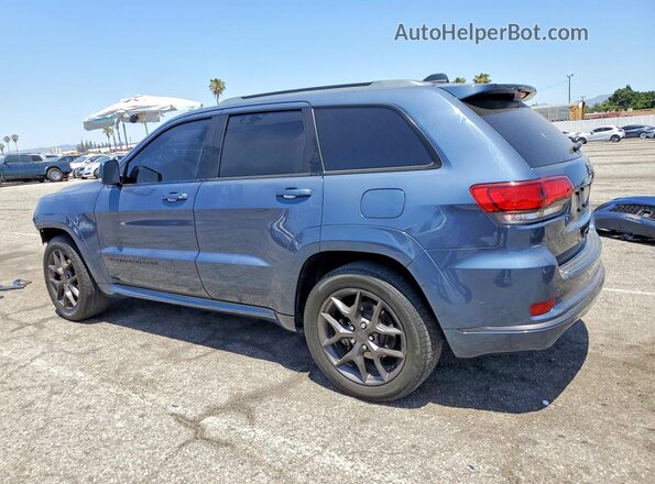 1C4RJEBG7LC181886 2020 JEEP GRAND Blue Trasero izquierdo