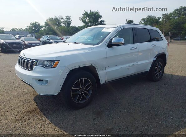 1C4RJEBG7LC348022 2020 JEEP GRAND CHEROKEE White Przód lewy