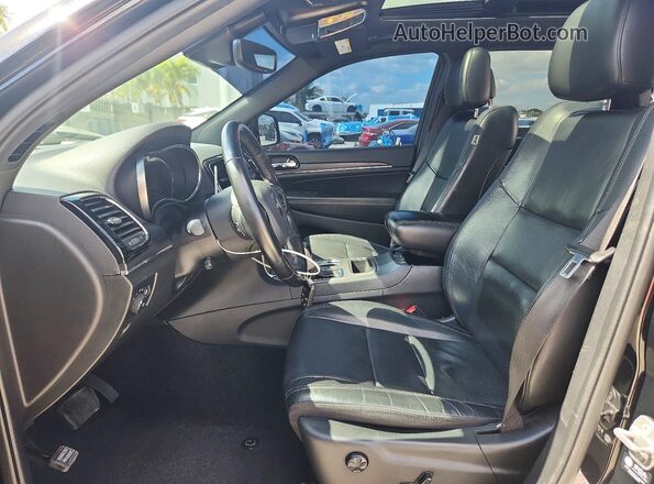 1C4RJEBG7MC738054 2021 JEEP GRAND Black Вид салону спереду