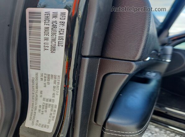 1C4RJEBG7MC738054 2021 JEEP GRAND Black Вид наклейки з VIN-кодом