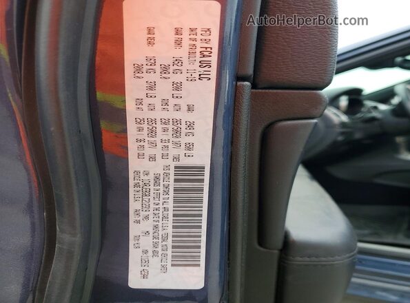 1C4RJEBG8LC212319 2020 JEEP GRAND Blue ძრავის განყოფილების ხედი