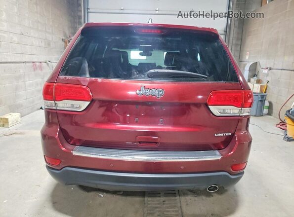 1C4RJEBG9KC715646 2019 JEEP GRAND Красный Вид сзади