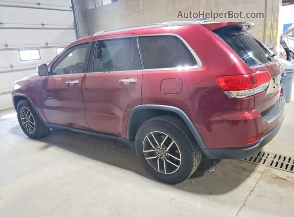 1C4RJEBG9KC715646 2019 JEEP GRAND Красный Задняя левая четверть