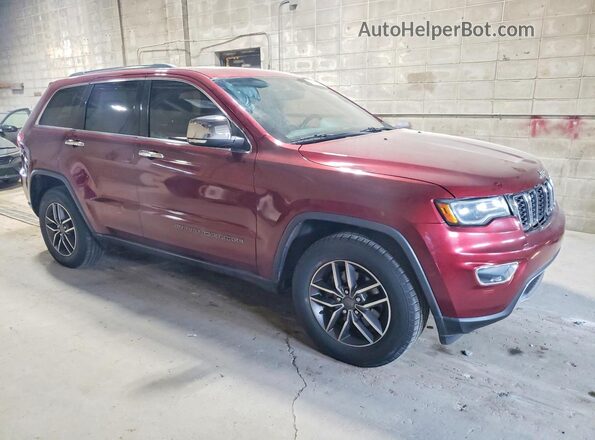 1C4RJEBG9KC715646 2019 JEEP GRAND Красный Передняя правая четверть