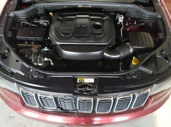 1C4RJEBG9KC715646 2019 JEEP GRAND Красный Вид подкапотного пространства