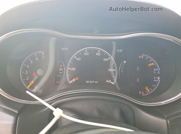 1C4RJEBG9LC265711 2020 JEEP GRAND Gray Вид щитка приладів
