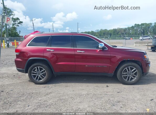 1C4RJEBG9NC171881 2022 JEEP GRAND CHEROKEE WK Red Панорамний вид салону 360°