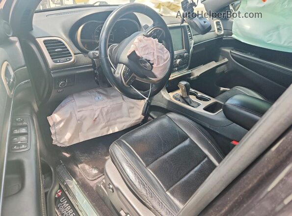 1C4RJEBGXHC685291 2017 JEEP GRAND Charcoal Առջևի վահանակի տեսք