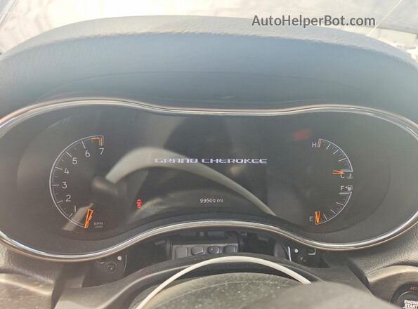 1C4RJEBGXHC685291 2017 JEEP GRAND Charcoal Սարքավորումների վահանակի տեսք